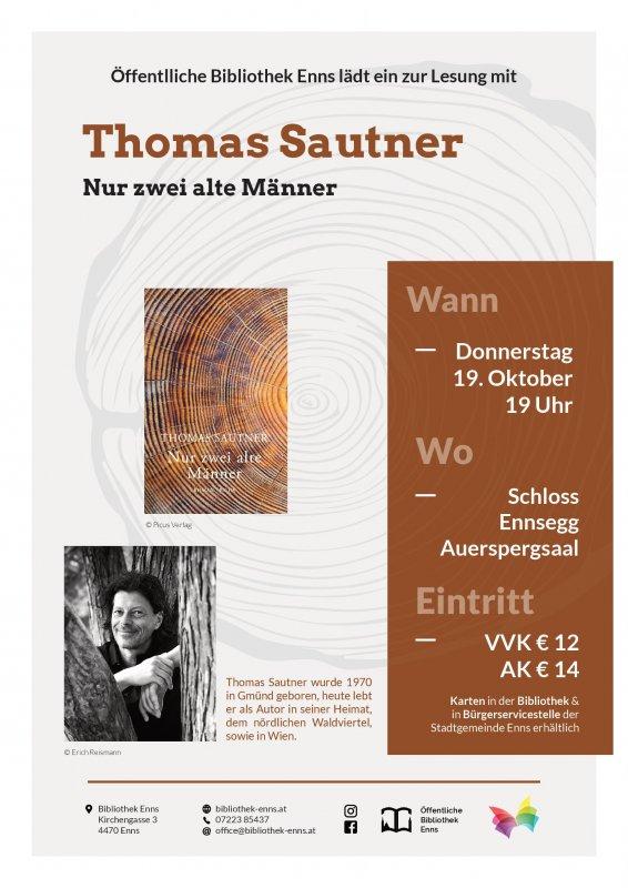 Lesung Thomas Sautner