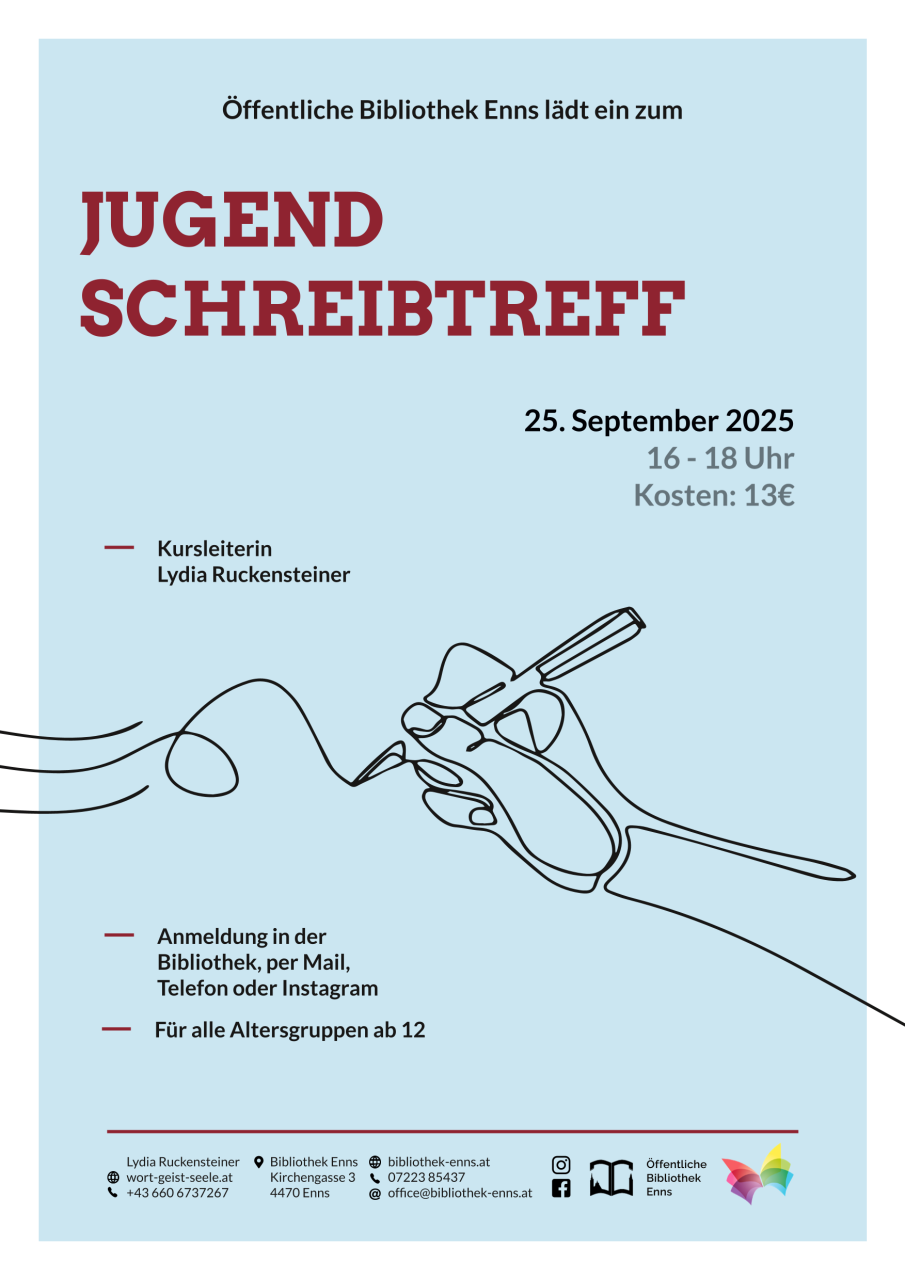 Jugendschreibtreff September