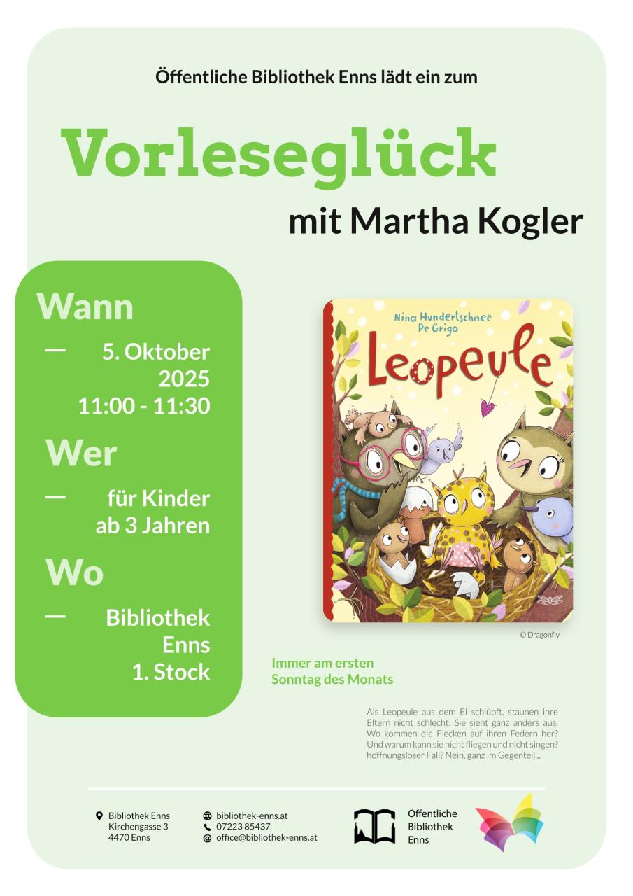 Oktober Vorleseglück