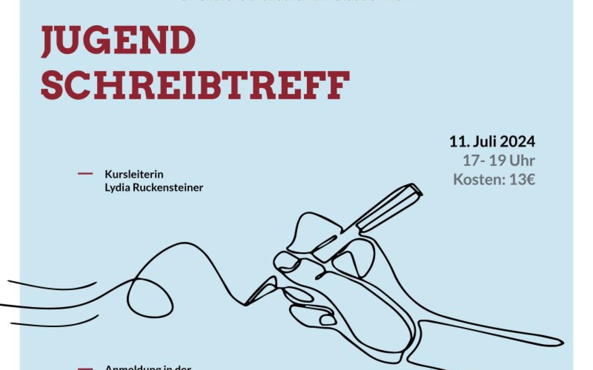 Jugendschreibtreff Juli