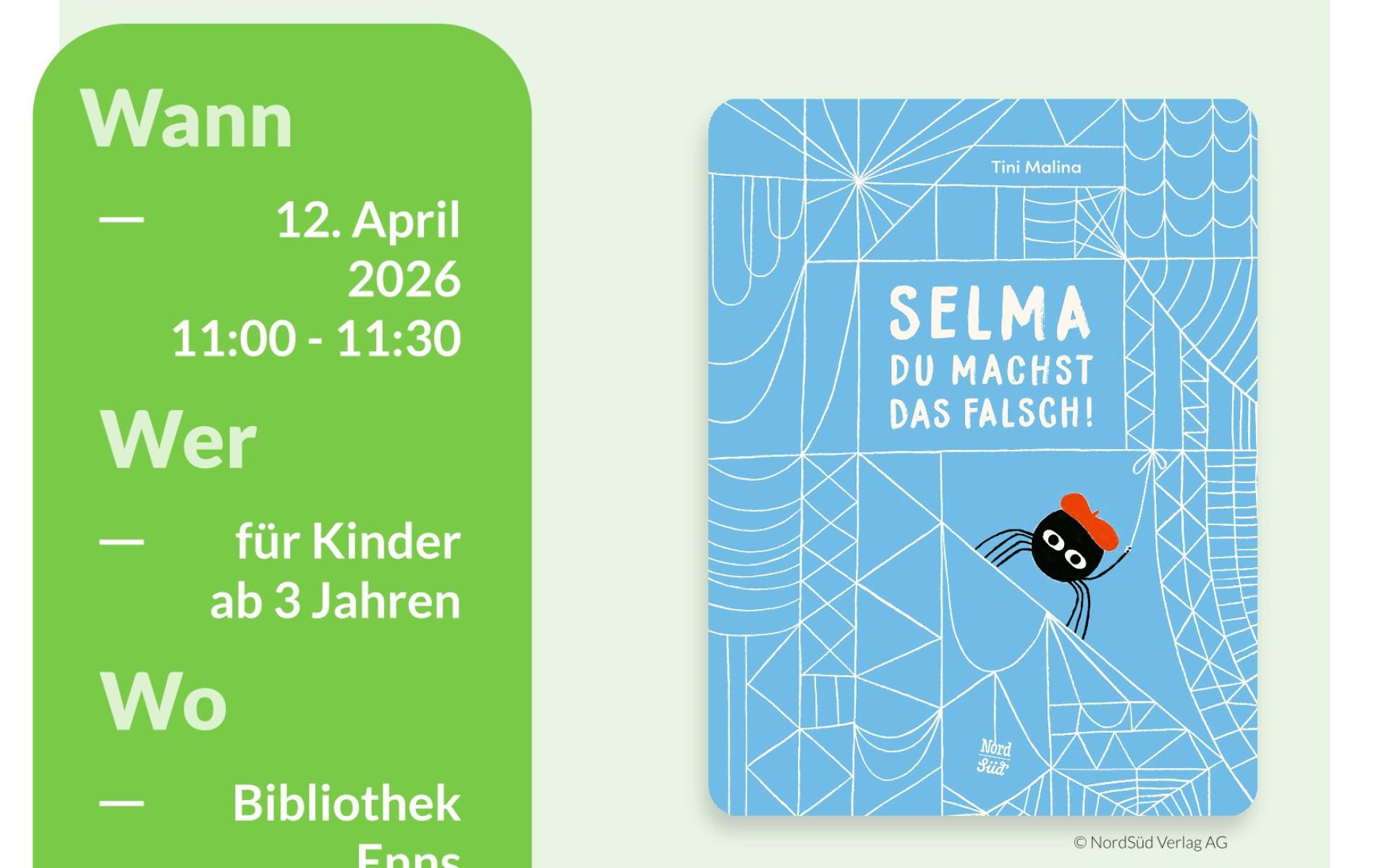 Vorleseglück April am 1. Sontag im Monat