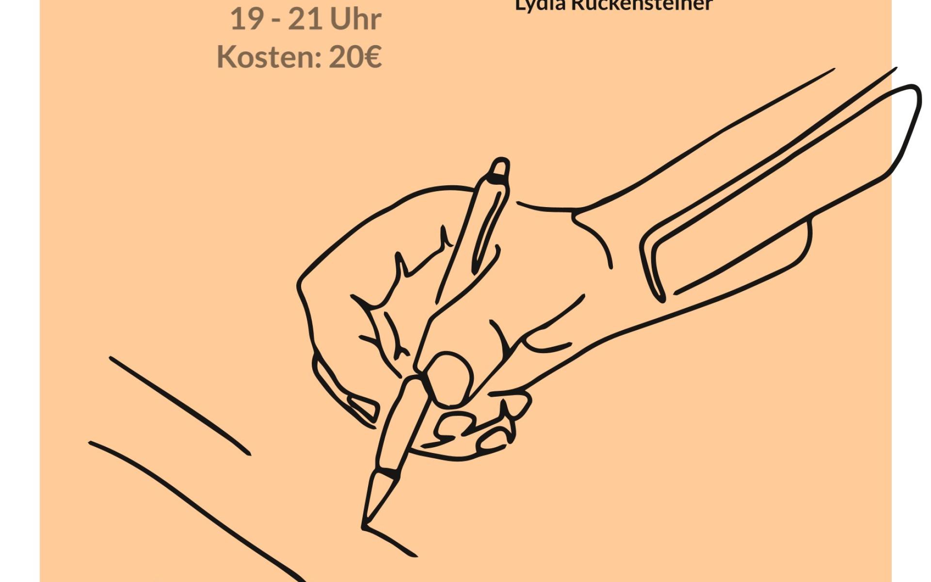 Plakat Schreibtreff im Dezember 2026