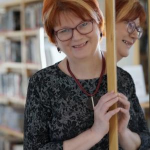 Leiterin der Bibliothek Enns: Elfi Rothmayer