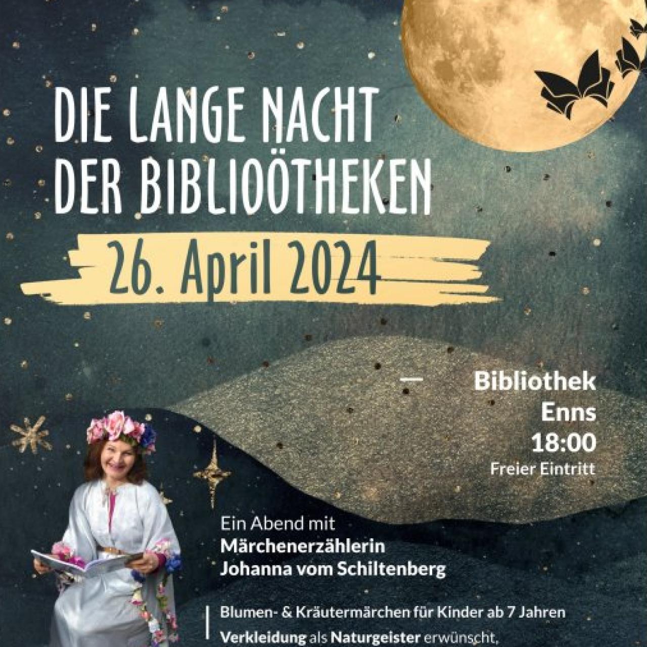 Plakat: lange Nacht