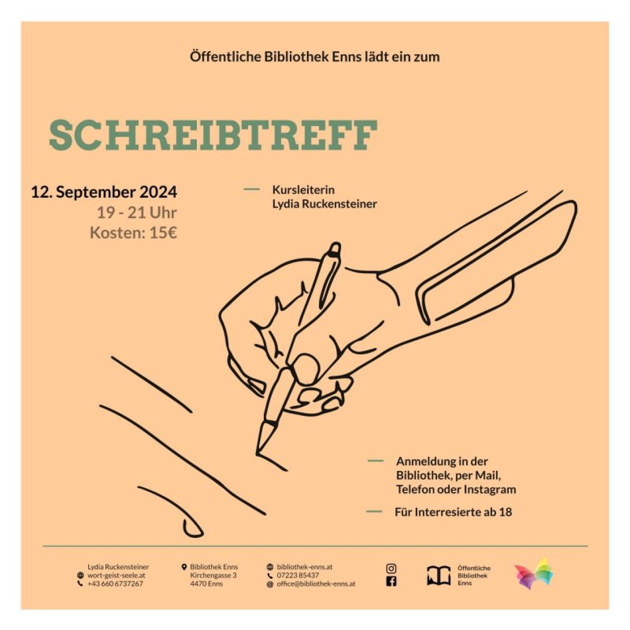 Schreibtreff September