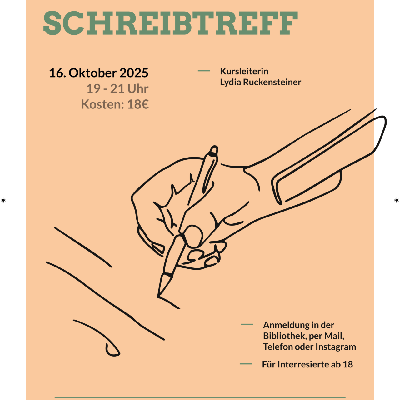 Schreibtreff Oktober