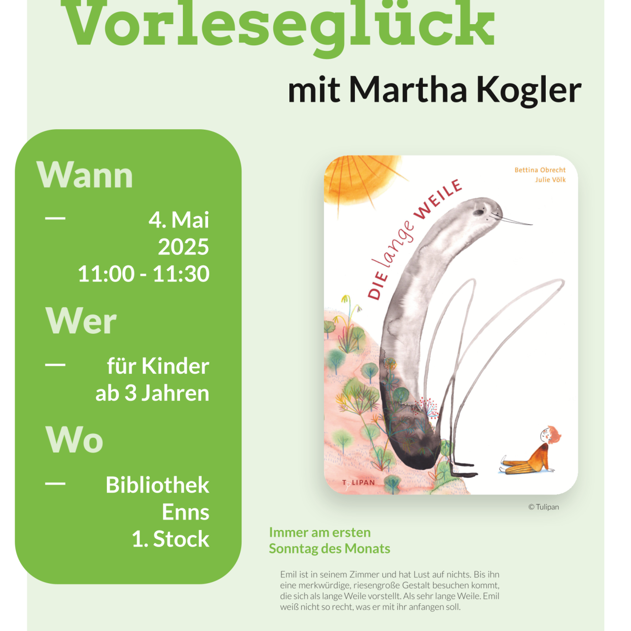 Vorleseglück Mai